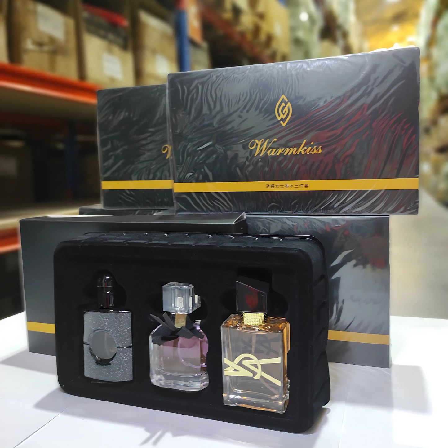 Estuche de 3 Fragancias Inspiración YSL Lujo Mujer
