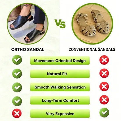 Orthopedic Leather Sandals