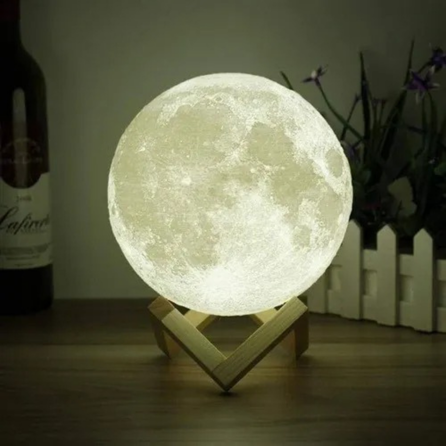 Lámpara Lunar Galaxia con Control Remoto