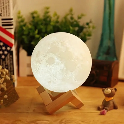 Lámpara Lunar Galaxia con Control Remoto
