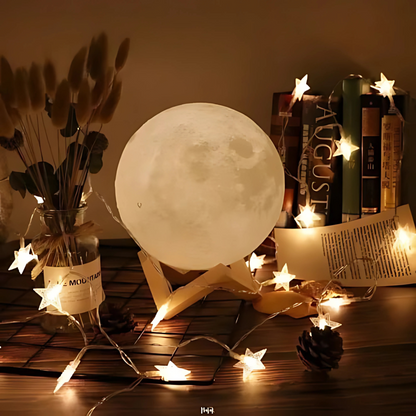 Lámpara Lunar Galaxia con Control Remoto