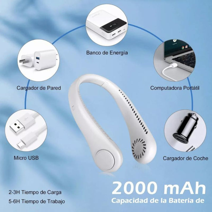 VENTILADOR DE CUELLO PORTÁTIL