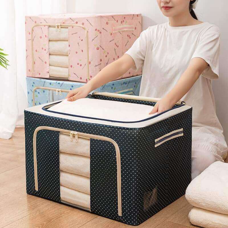 Caja de almacenamiento de ropa plegable