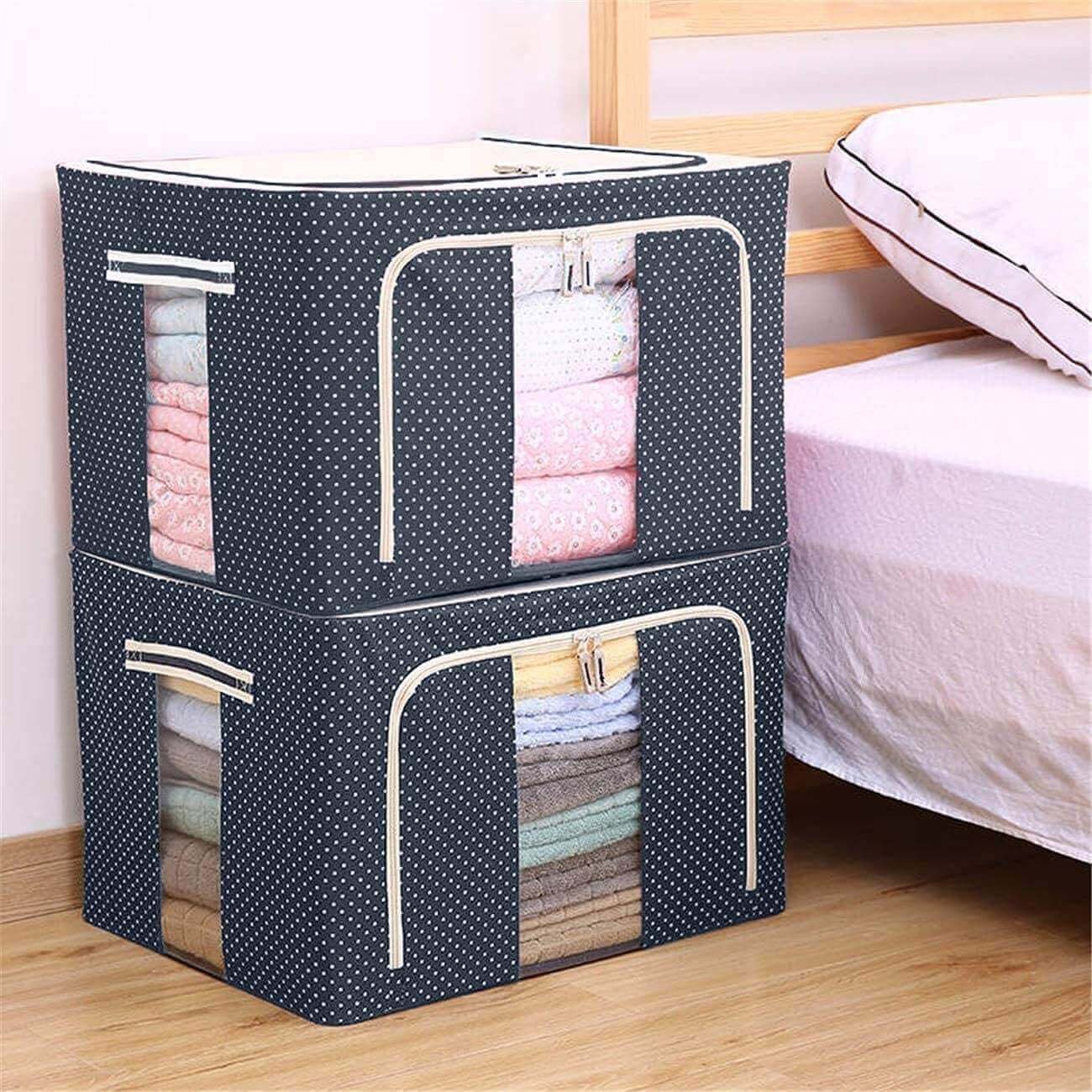 Caja de almacenamiento de ropa plegable