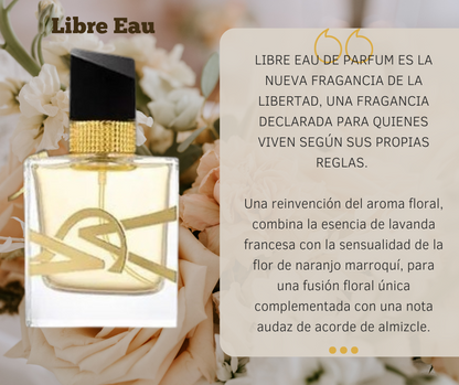Estuche de 3 Fragancias Inspiración YSL Lujo Mujer