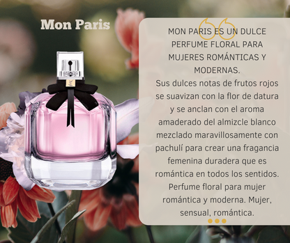 Estuche de 3 Fragancias Inspiración YSL Lujo Mujer