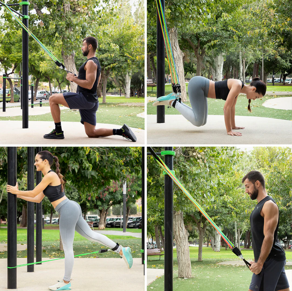 Bandas Elásticas Ejercicio Fitness
