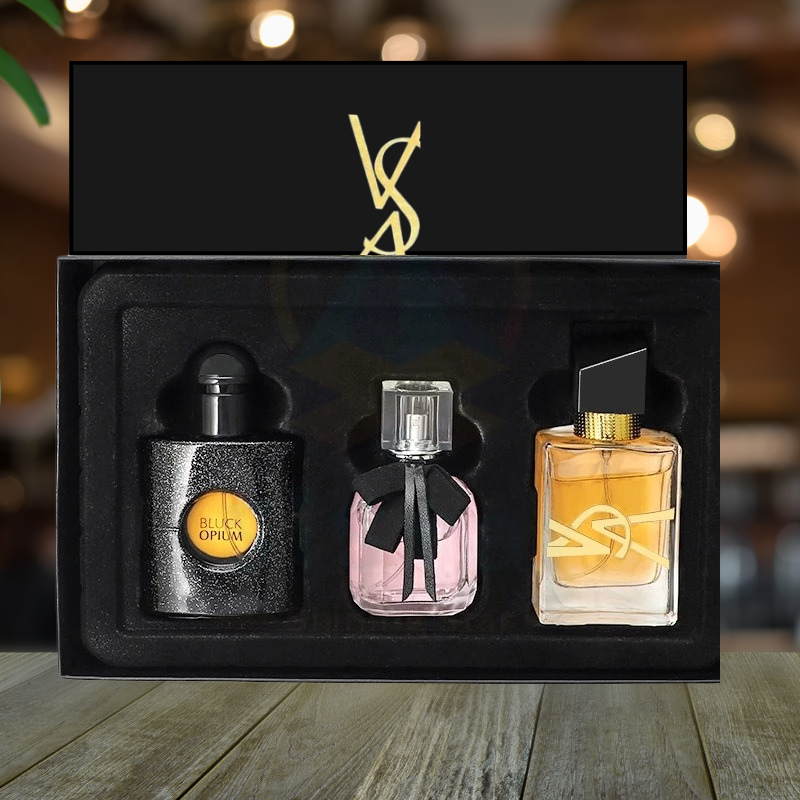 Estuche de 3 Fragancias Inspiración YSL Lujo Mujer