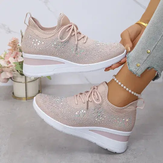 Women's Breathable Height-increasing Casual Shoes