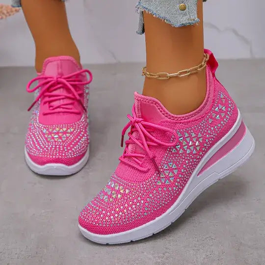 Women's Breathable Height-increasing Casual Shoes