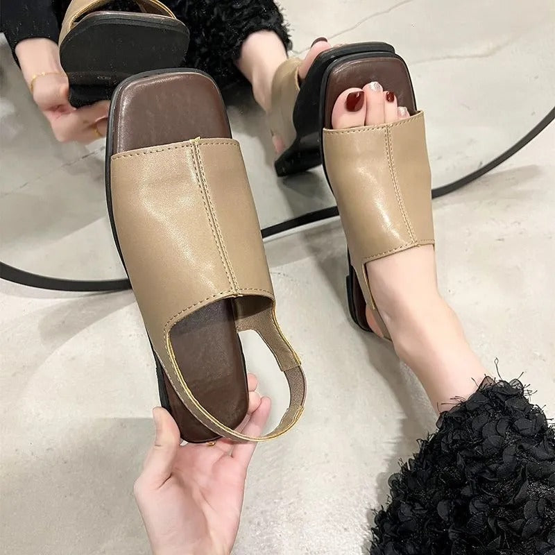 Orthopedic Leather Sandals