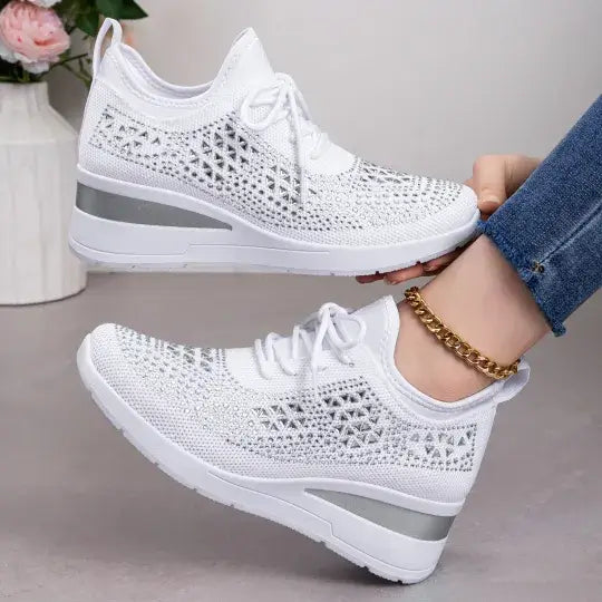 Women's Breathable Height-increasing Casual Shoes