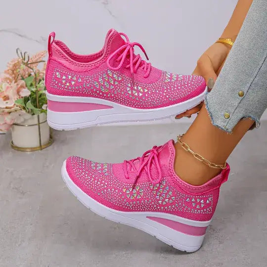 Women's Breathable Height-increasing Casual Shoes