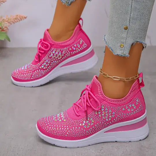 Women's Breathable Height-increasing Casual Shoes