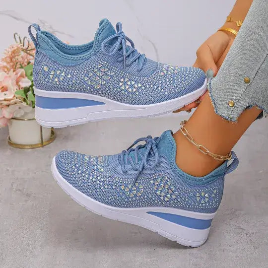 Women's Breathable Height-increasing Casual Shoes