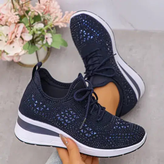 Women's Breathable Height-increasing Casual Shoes