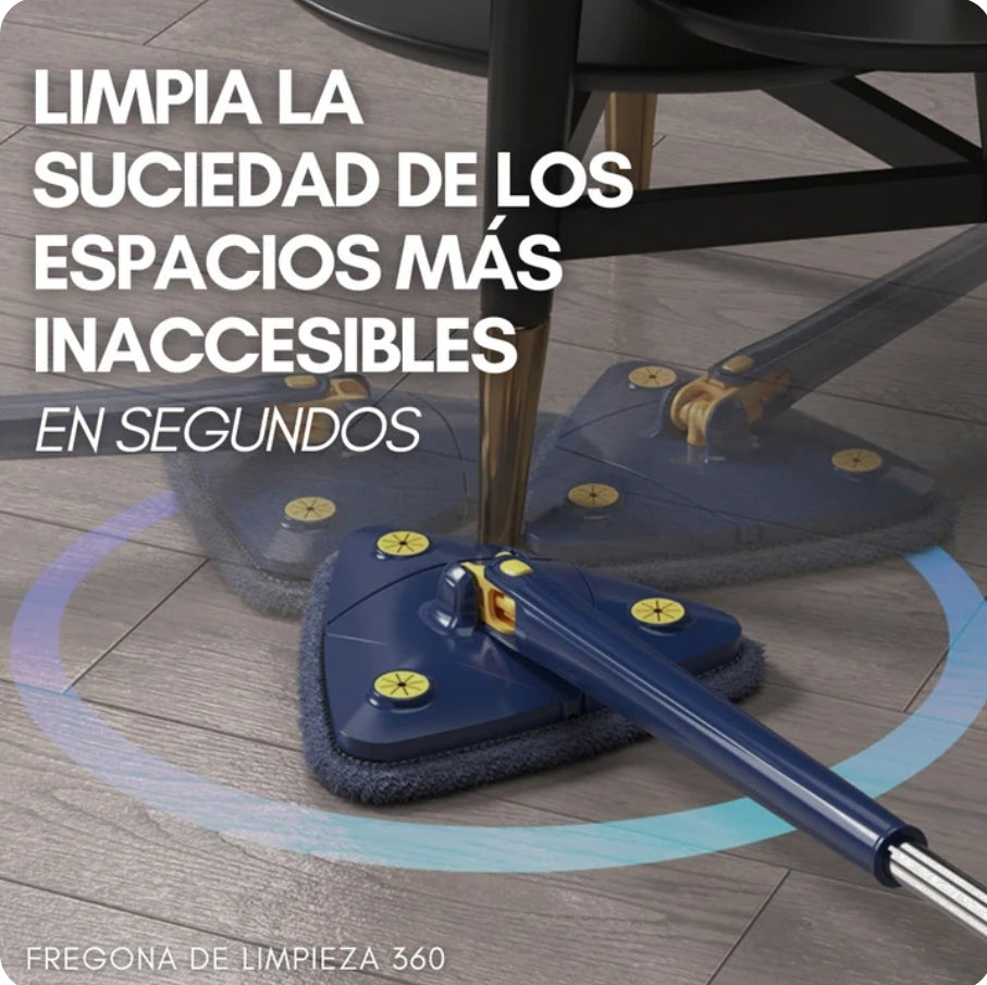 Fregona Triangular +  2 unidades Recambio Mopa
