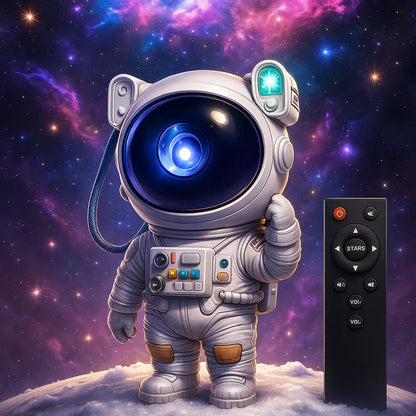 Proyector astronauta con altavoz bluetooth